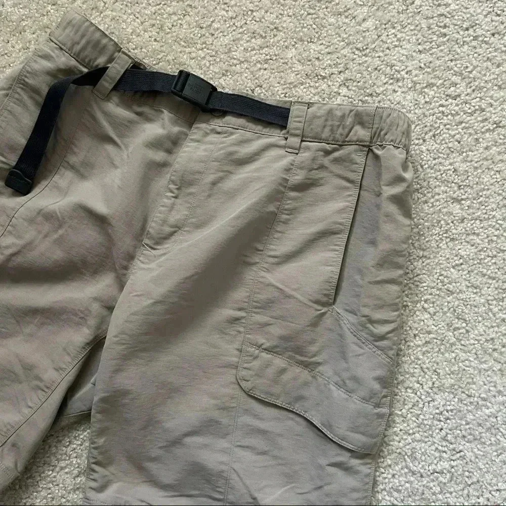 The North Face Paramount Peak Convertible Shorts Tan Men’s Size XL Style# AJFB